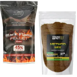 zestaw-zen-pro-fishing-black-flame-pellet-method-mix-epidemia-feeder-bait