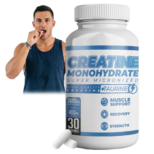 KREATYNA MONOHYDRAT tabletki Creatine Monohydrate SIŁA MASA RZEŹBA