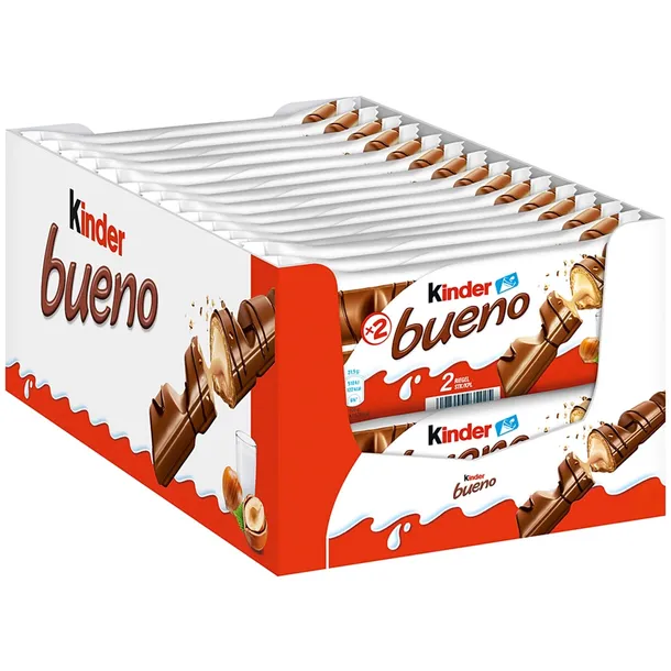Wafelek Baton Kinder Bueno Wafelki Batoniki Ferrero Zestaw 43g x 30 szt