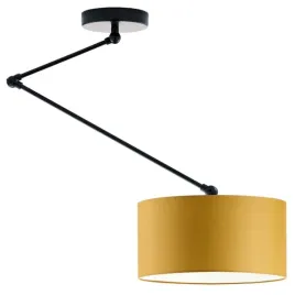 lampa-wiszaca-regulowana-sufitowa-zyrandol-led-e27-abazur-walec-musztardowa