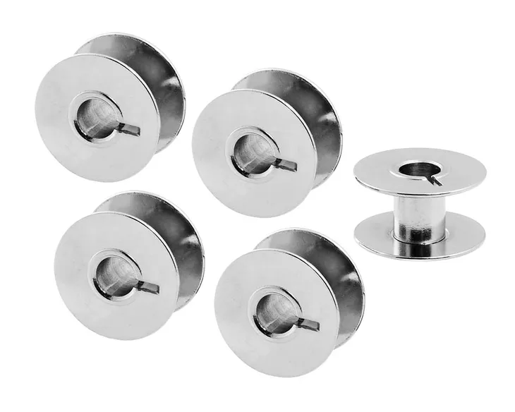 0220 Szpulki Łucznik metalowe płaskie do Łucznika 432 438 451 466 724 5szt.