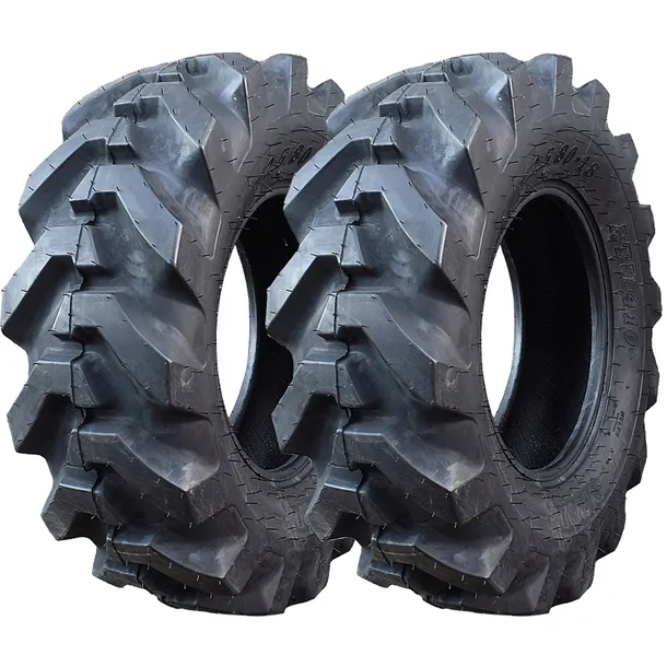 2x 12.5/80-18 320/80-18 NOWE OPONY PRZEMYSŁOWE MOCNE 12PR BUDOWLANA HOKEJ
