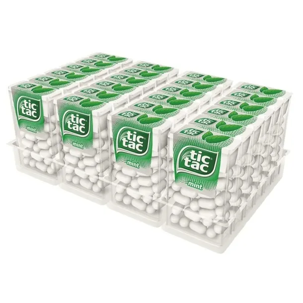 Tic Tac Mint Miętowe Cukierki Draże 18g x 24szt