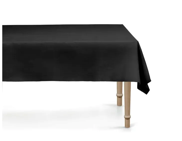 Obrus, 137x183 cm, czarny - OBS6-010