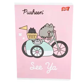 pusheen-zeszyt-a5-linia-podwojna-kolor-16-kartek-rozowy