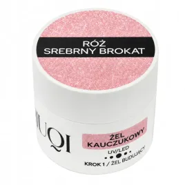 niuqi-zel-budujacy-uv-led-12ml-roz-srebrny-brokat