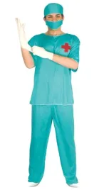 stroj-dla-doroslych-chirurg-lekarz-doktor-komplet-maska-rozm-m