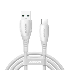 kabel-usb-a-usb-c-3a-ladowanie-i-tranfer-danych-wytrzymaly-bialy-12m