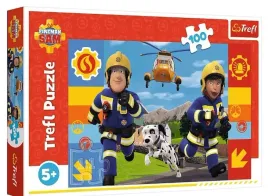 puzzle-trefl-100-elementow-strazak-sam-zawsze-pomocny
