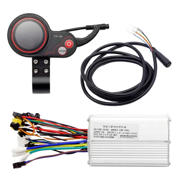 Kontroler Sterownik 48V + Wyświetlacz z Manetką + Kabel do Kugoo M4/M4 Pro