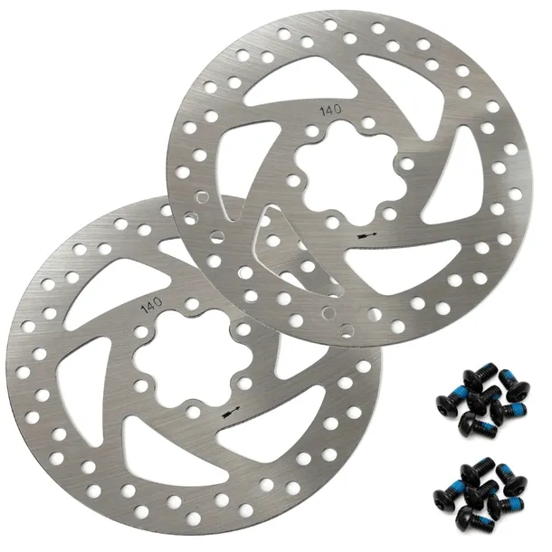 2x Tarcza Hamulcowa 140mm 6 otworów do KuKirin G2 MAX, G3 PRO / Kugoo
