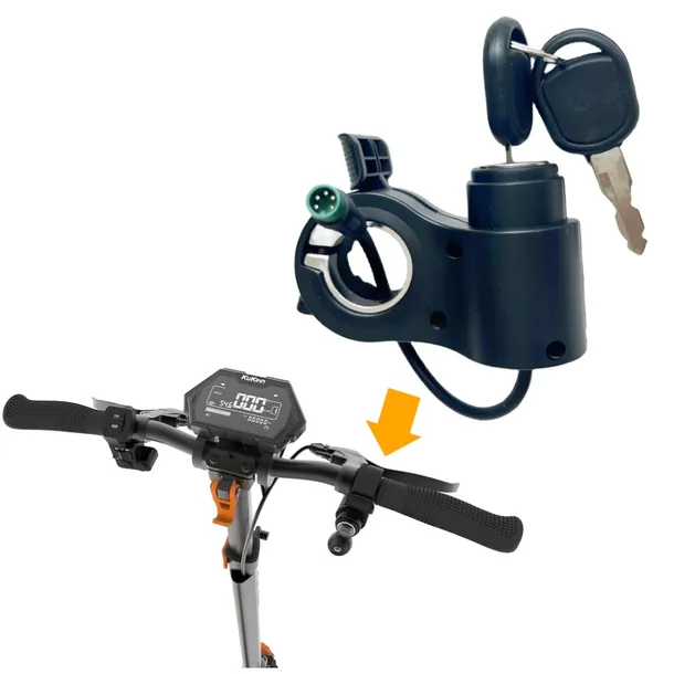 Manetka Gazu ze Stacyjką (2 kluczyki) do KuKirin G2 PRO / G2 MAX