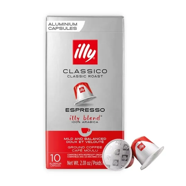 Kapsułki do Nespresso Illy Classico Kawa 100% Arabica 10 szt
