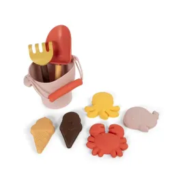 filibabba-silikonowy-zestaw-wiaderko-i-zabawki-do-piasku-peach-mix
