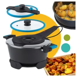 prodiz-remoska-tria-45l-610w-28cm-2-pokrywy-z-okienkiem-multicooker