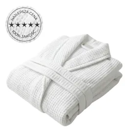 szlafrok-gofrowany-wafel-unisex-bialy-s-m