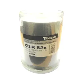 traxdata-cd-r-700mb-52x-diamond-pro-white-ink-ff-print-glossy-cake-100-901c