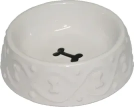 yarro-miska-ceramiczna-dla-psa-classic-biala-16x5cm