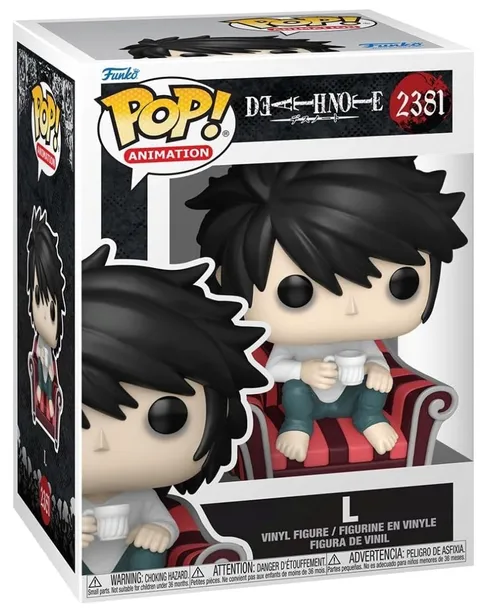 Death Note POP! Animation Vinyl Figure L 2381
