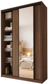 szafa-przesuwna-z-lustrem-150-cm-do-sypialni-orzech-warmia-largo-plus