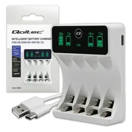ladowarka-do-akumulatorkow-ni-mh-typu-r03-aaa-r6-aa-lcd-kabel-usb-c-biala