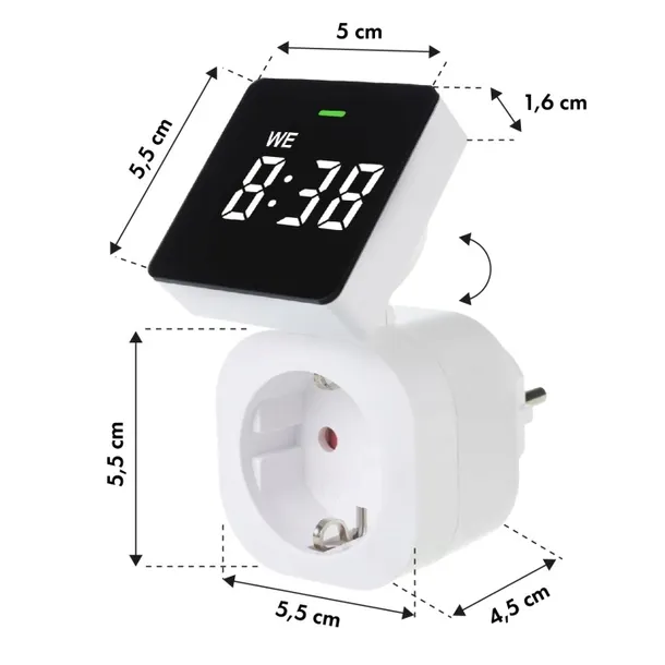 programator-czasowy-do-gniazdka-timer-8-programow-lcd-3680w-16a-rodzaj-programator-czasowy