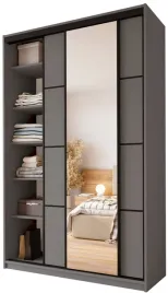 szafa-przesuwna-z-lustrem-grafitowa-do-sypialni-150-cm-largo-plus