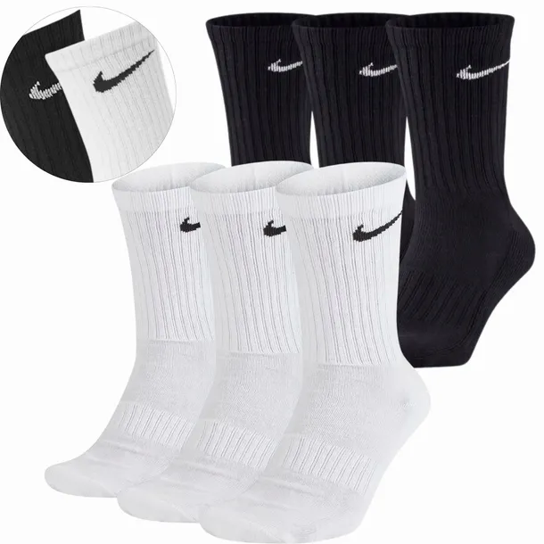 Skarpetki wysokie Nike bawełnowe wielokolorowe Dri-FIT rozmiar 38-42 6 par