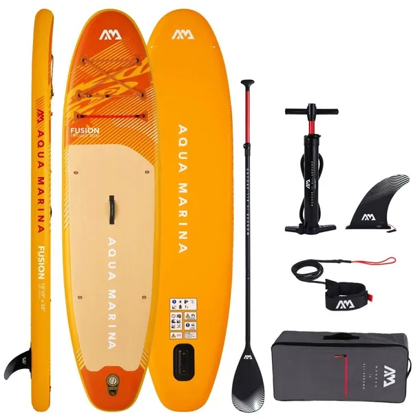 Deska SUP Aqua Marina FUSION iSUP 10'10" 330x81x15cm PEŁNY ZESTAW
