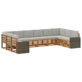 zestaw-sof-na-zewnatrz-10-szt-naturalny-i-jasnoszary-poliester