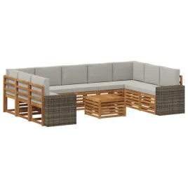zestaw-sof-na-zewnatrz-10-szt-naturalny-i-jasnoszary-poliester