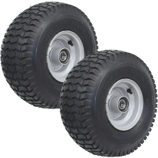 2x KOŁO KOMPLETNE KÓŁKO KOSIARKA TRAKTOREK 15x6.00-6 UNIWERSALNE 6205-2RS