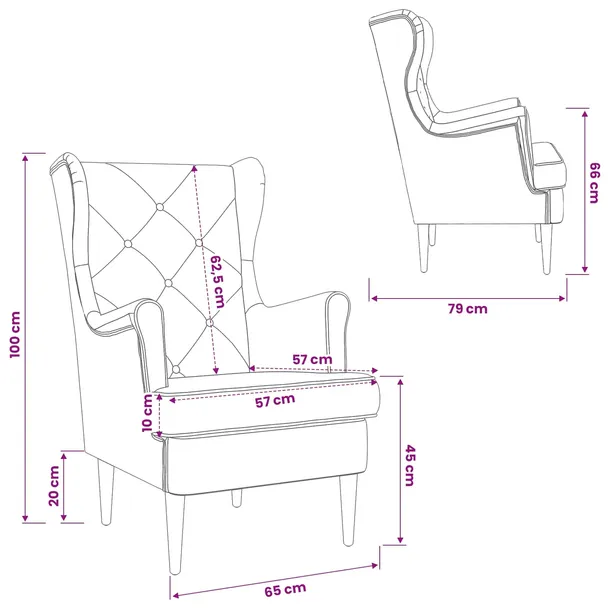 fotel-czarny-welur-wysokosc-siedziska-100-cm