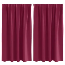firany-blackout-z-kolkami-2-szt-czerwone-wino-140-x-140-cm