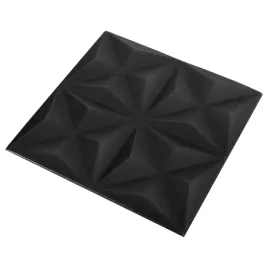 panele-scienne-24-szt-origami-czarne-50-x-50-cm-pianka-xps