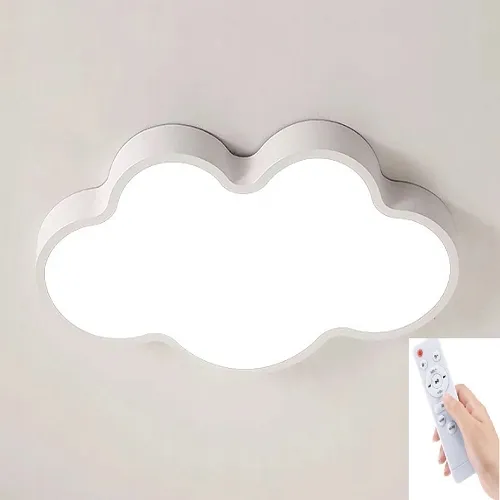 LAMPA DZIECIĘCA LED CHMURKA + PILOT ŚCIEMNIACZ