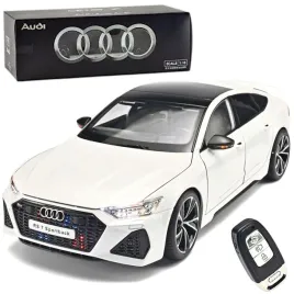 model-samochodu-audi-rs7-w-skali-1-18-z-pilotem-box-oem-ksiazka-led-dzwiek
