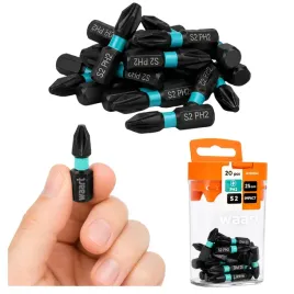 bity-do-wkretarki-udarowe-bit-ph2-x-25mm-krzyzowe-twarde-koncowki-20szt