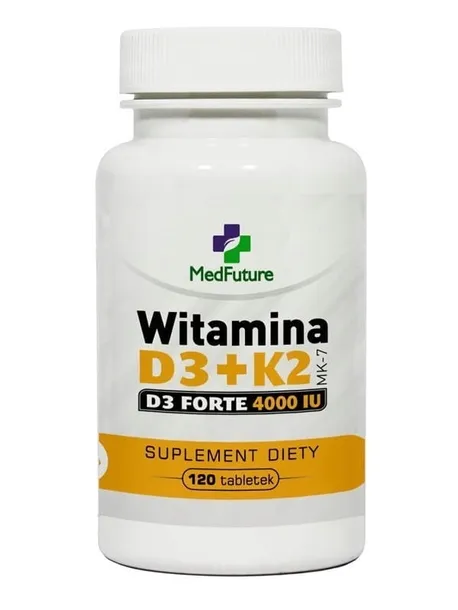 WITAMINA D3 4000IU + K2 MK-7 100mcg 120tab