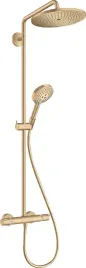 hansgrohe-croma-select-s-280-ecosmart-zestaw-prysznicowy-braz-szczotkowany