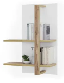 panel-scienny-z-2-polkami-bialy-mat-dab-wotan-do-salonu-67cm-wloski-ermo