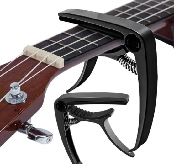 KAPODASTER DO GITARY KLASYCZNEJ ELEKTRYCZNEJ strunowej AKUSTYCZNEJ UKULELE