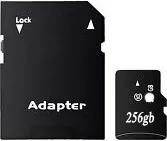 KARTA PAMIĘCI MICRO SD 256GB + ADAPTER CLASS 10 256 gb