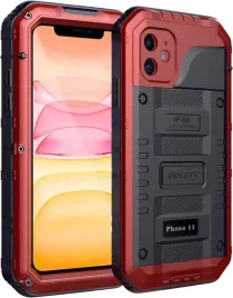 beeasy-etui-wodoodporne-360-do-iphone-11-pancerne-metalowe-czerwone