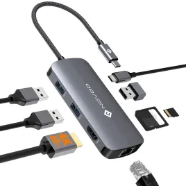 novoo-r8-pro-hub-usb-c-hdmi-lan-micro-sd-4k-do-macbook-surface-dell-hp-8w1