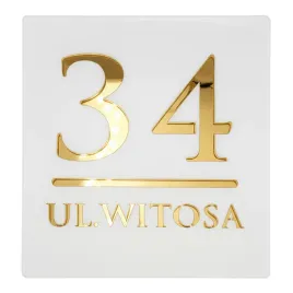 tabliczka-adresowa-z-numerem-domu-i-ulica-nowoczesna-bialy-polysk-zloto
