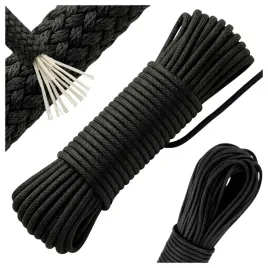linka-paracord-survival-30-m-180-kg-mocna-wytrzymala-czarna-nylonowa-foxter