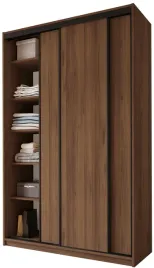 orzechowa-szafa-przesuwna-wysoka-150-cm-bez-lustra-largo-plus