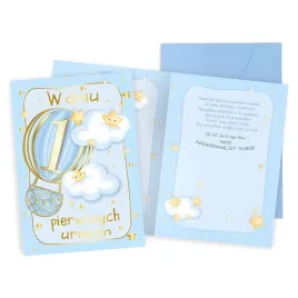 kartka-urodzinowa-na-roczek-pierwsze-1-urodziny-baby-blue-niebieski-zlote