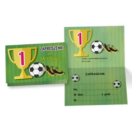 zaproszenia-urodzinowe-zielone-pilka-nozna-football-futbol-na-urodziny-5szt